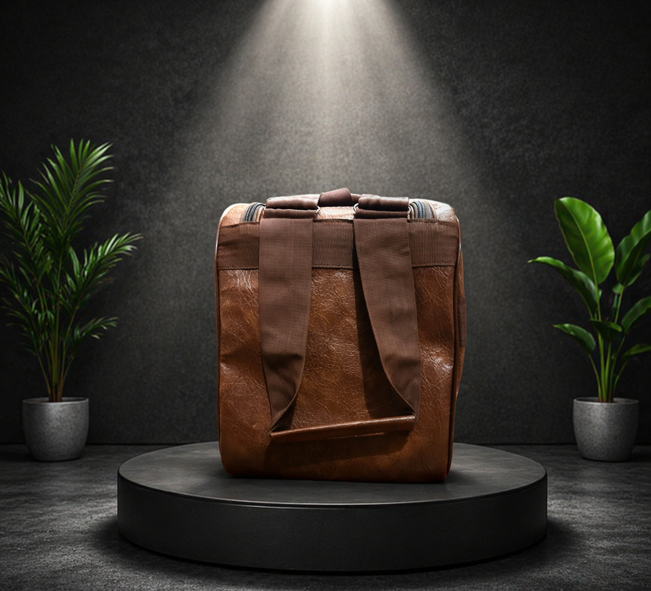 Premium leather duffle bags