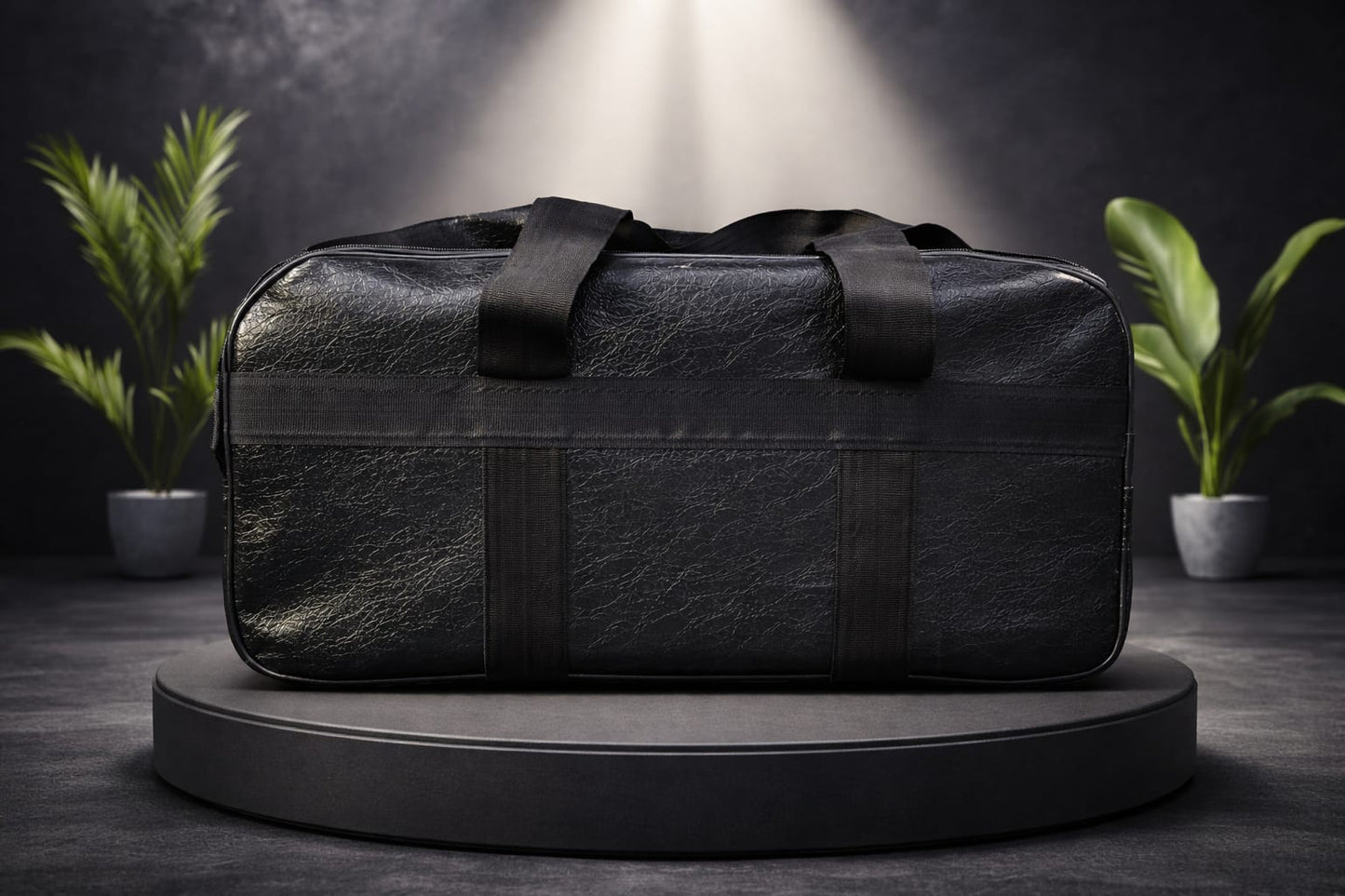 Premium leather duffle bags